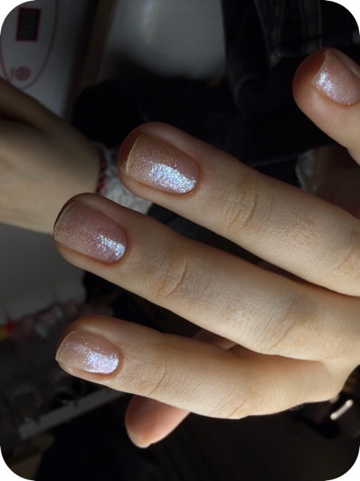 Russian manicure work