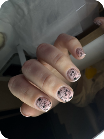 Russian manicure work