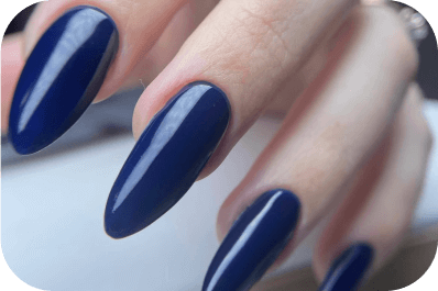 Russian manicure result